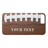 Aangepaste Football mobiele telefoon Case-Mate iPhone Case (Achterkant (Horizontaal))