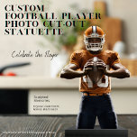 Aangepaste Football Player foto uitsnijdbeeldje Staand Fotobeeldje<br><div class="desc">Leg de opwinding van het spel vast en vier je football met een aangepaste Football Player Acrylic Photo Cut Out! Stel je de sensatie voor van het zien van je favoriete speler vereeuwigd in een opvallende acryl uitsnede die elk detail van hun uitrusting en intensiteit vastlegt. Aan de slag gaan...</div>