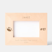 Aangepaste Football Player Gegraveerde Lijstjes (Voorkant)