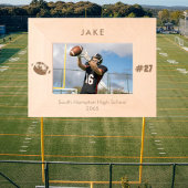 Aangepaste Football Player Gegraveerde Lijstjes