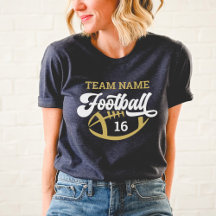 Aangepaste Football Speler Naam en Nummer Navy Blu