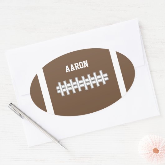 Aangepaste Football Stickers (Envelop)