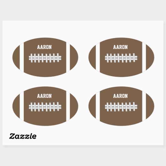 Aangepaste Football Stickers (Vel)