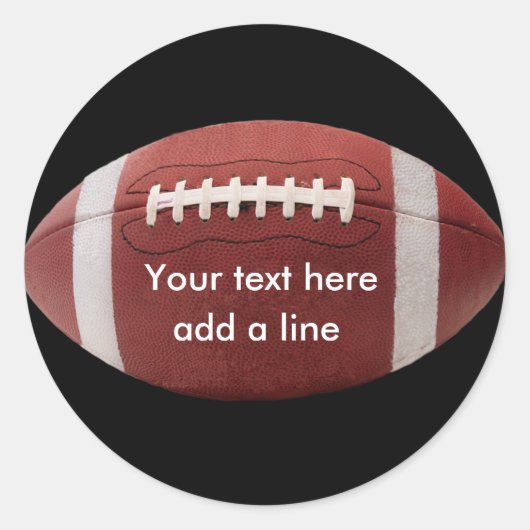 Aangepaste Football Stickers (Voorkant)