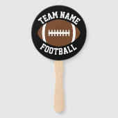 Aangepaste Football teamnaam en ondersteuning voor Handwaaier (Achterkant)