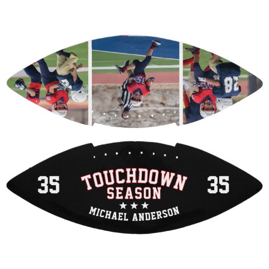 Aangepaste Football Touchdown Photo Collage (Panelen)