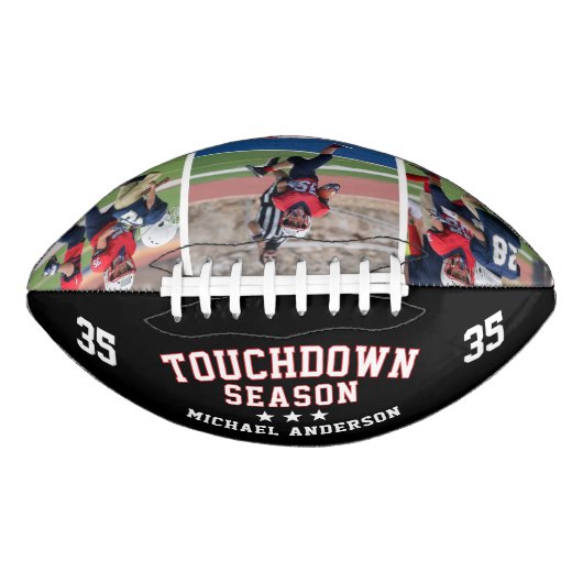 Aangepaste Football Touchdown Photo Collage (Voorkant)