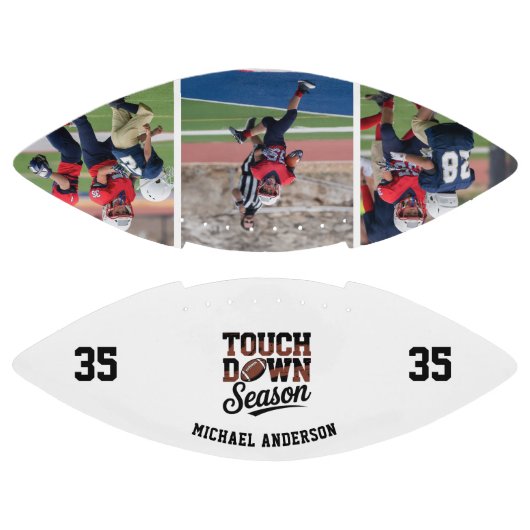 Aangepaste Football Touchdown Photo Collage (Panelen)