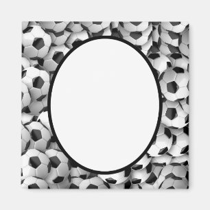 Aangepaste Football Voetbal Magneet