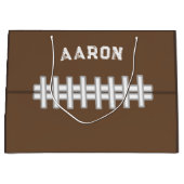 Aangepaste Football voor sport Groot Cadeauzakje (Voorkant)