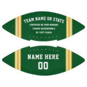 Aangepaste Footballs, Groen Football, Aanpassen American Football (Panelen)