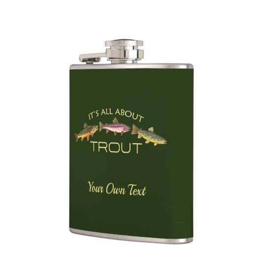 Aangepaste forel Vist Heupfles (Links)