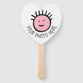 Aangepaste foto 10 x HARDE KANTEN, Sjabloon VOOR F Handwaaier (Voorkant)