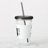 Aangepaste foto 16e Happy Birthday op maat Acryl Drinkbeker (Links)