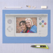 Aangepaste foto 1980s Handheld Electronic Game Dev Tissuepapier (Craft)