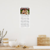 Aangepaste foto 2015 Kalender Poster (Keuken)