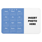 Aangepaste foto 2020 Calendar Magnet Sjabloon Magneet (Horizontaal)