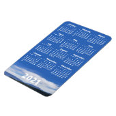 Aangepaste foto 2021 agenda | Portret witte tekst Magneet (Linkerzijde)