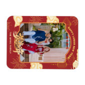 Aangepaste foto 2024 Chinese Maan Nieuwjaar Magneet (Horizontaal)