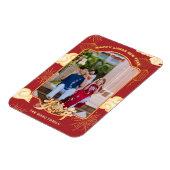 Aangepaste foto 2024 Chinese Maan Nieuwjaar Magneet (Linkerzijde)