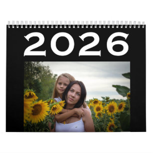 Aangepaste foto 2026 wandkalender kalender