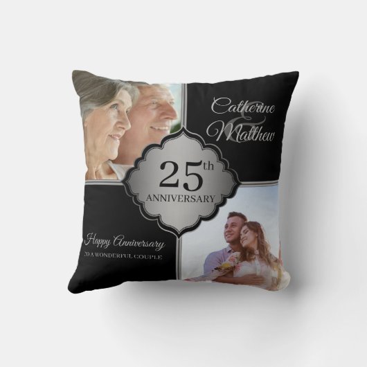 Aangepaste foto 25e Jubileum Kussen (Achterkant)