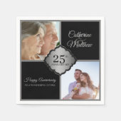 Aangepaste foto 25e Jubileum servetten (Voorkant)