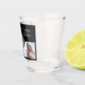 Aangepaste foto 25e Jubileum Shot Glass Glas (Rechts)