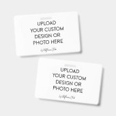Aangepaste foto 2.13" x 3.38" badge (Voor- en achterkant)