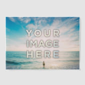 Aangepaste foto 2 vellum uitnodigingen (Voorkant)