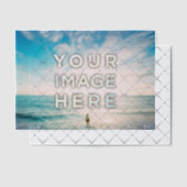 Aangepaste foto 2 vellum uitnodigingen (Offset (Uitnodiging))