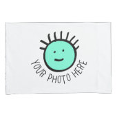 Aangepaste foto 2 x STANDAARD KUSSENSLOOP Sjabloon (Voorkant-Rechts)