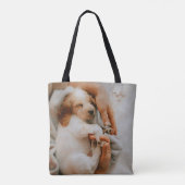 Aangepaste foto 2 zijdig tote bag (Achterkant)