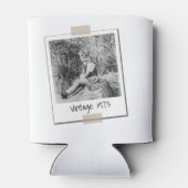 Aangepaste Foto 30e 40e 50e verjaardag Party Favor Blikjeskoeler (Achterkant)