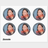 Aangepaste foto 3 inch grote verpleegkundige Stick Ronde Sticker (Vel)
