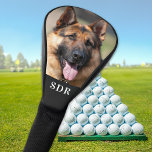 Aangepaste foto 3 Initiaal monogram aangepast Golfheadcover<br><div class="desc">Aangepaste foto-golfafdekking met gepersonaliseerd monogram. Pas deze golfkophoezen aan en pas golfaccessoires aan met je favoriete familie, huisdier, hond, kinder foto's en monogrammed initiaal. Geweldig geschenk voor alle golfers, golfliefhebbers. COPYRIGHT © 2020 Judy Burrows, Black Dog Art - Alle rechten voorbehouden. Aangepaste foto Aangepast 3 Initiaal Monogram Golf Head Hoesje...</div>