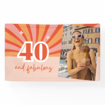 Aangepaste foto 40 en fantastische verjaardagsfees