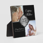 Aangepaste foto 50ste verjaardag  fotoplaat (Voorkant)