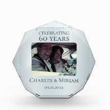 Aangepaste Foto 60e Diamond Jubileum Keepsake