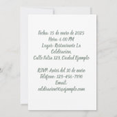 Aangepaste foto 85 jaar kaart (Achterkant)