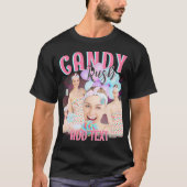 Aangepaste Foto 90s Era Bootleg Trendy Retro T-shirt (Voorkant)