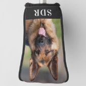 Aangepaste foto Aangepast 3 Initiaal monogram plaa Golfheadcover (Draai 90)