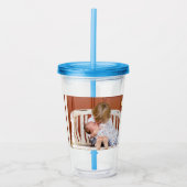 Aangepaste foto aangepast acryl drinkbeker (Voorkant)