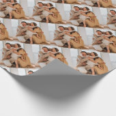 Aangepaste foto aangepast cadeaupapier (Hoek)