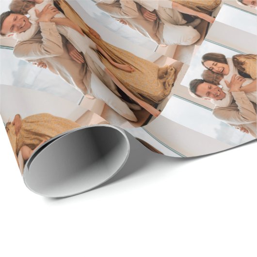 Aangepaste foto aangepast cadeaupapier (Rol Hoek)