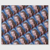 Aangepaste foto aangepast cadeaupapier (Vlak)