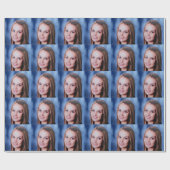 Aangepaste foto aangepast cadeaupapier (Vlak)