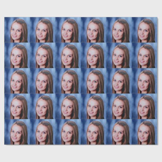 Aangepaste foto aangepast cadeaupapier (Vlak)