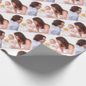 Aangepaste foto aangepast cadeaupapier (Hoek)