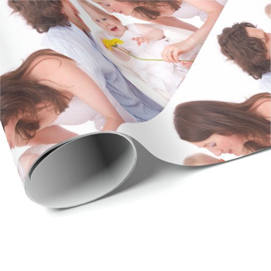 Aangepaste foto aangepast cadeaupapier (Rol Hoek)